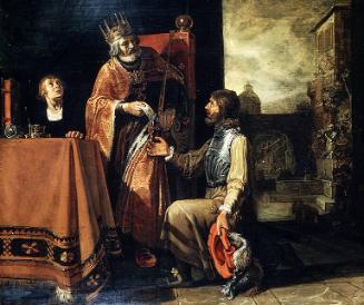 King David Handing the Letter to Uriah