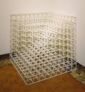 Modular Open Cube Pieces (9 x 9 x 9) Floor/Corner 2 (Corner Piece)