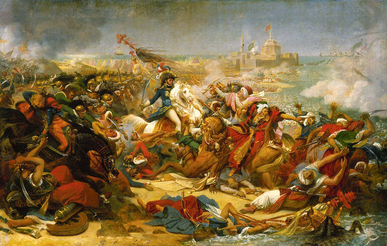 Murat Defeating the Turkish Army at Aboukir