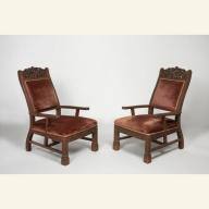 Pair of armchairs