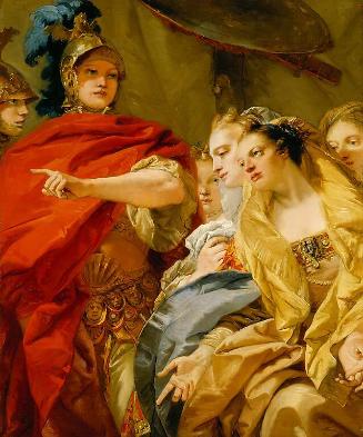 Alexander the Great with the Women of Darius