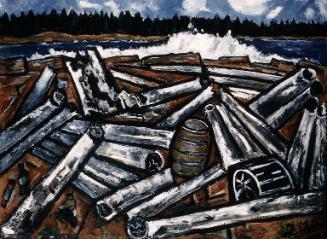 Log Jam, Penobscot Bay