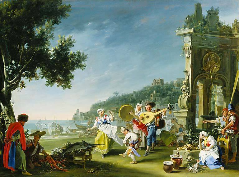 Tarantella at Mergellina